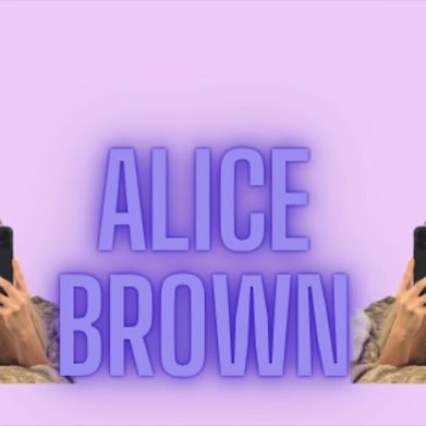 Alice Brown <3 (alicebrownn) Header Photo Added 2025-11-13